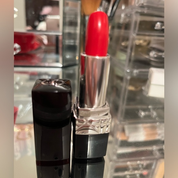 NEW Rouge Dior refillable lipstick #999 - Picture 2 of 9